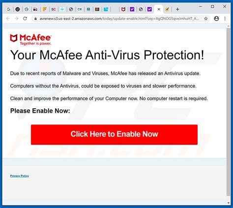 Your McAfee Subscription Has Expired POP UP Scam Removal And Recovery