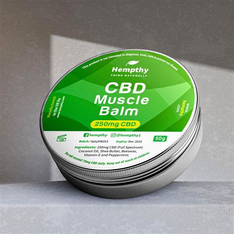 Cbd Balm Cbd Infused Peppermint Balm