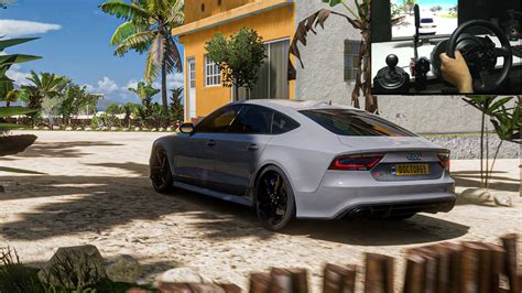 Audi Rs7 Sportback Forza Horizon 5 Thrustmaster T300 Gameplay YouTube