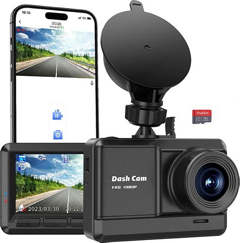 Amazon Dash Cam Fhd P Wifi Dash Camera For Cars With Gb Sd