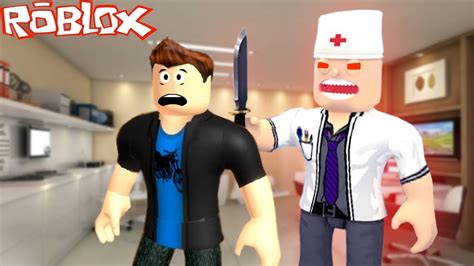 O DENTISTA MALVADO TENTOU ME PEGAR NO ROBLOX YouTube