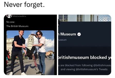 Never Forget No One The British Museum Museum Huseum Britishmuseum