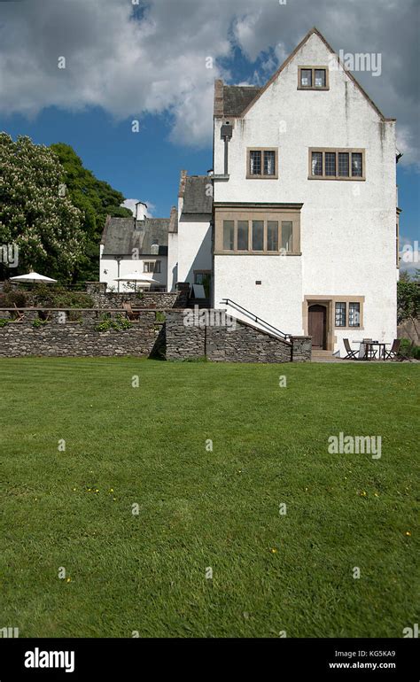 Blackwell Arts Crafts House Windermere Stock Photo Alamy