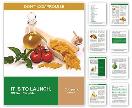 ingredients  italian cuisine word template design id