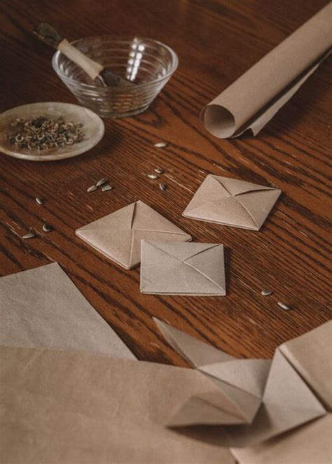 Diy How To Fold Origami Seed Packets Artofit