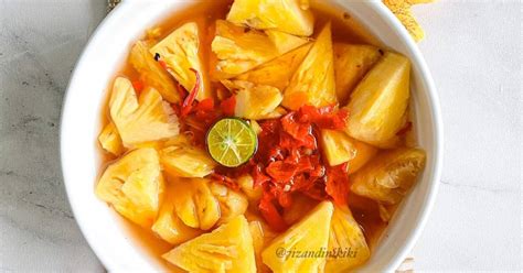 Resep Asinan Nanas Enak Dan Sederhana Ala Rumahan Cookpad