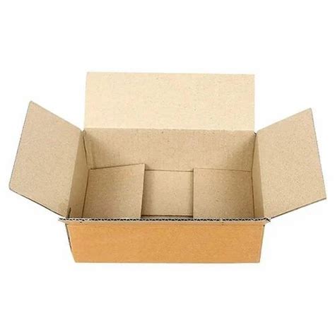 120 GSM Brown Double Wall 5 Ply Corrugated Box At Rs 22 Piece Malad