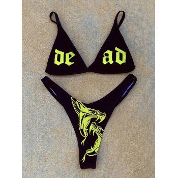 Emmiol Env O Gratis Conjunto De Bikini De Pit N Darkness De