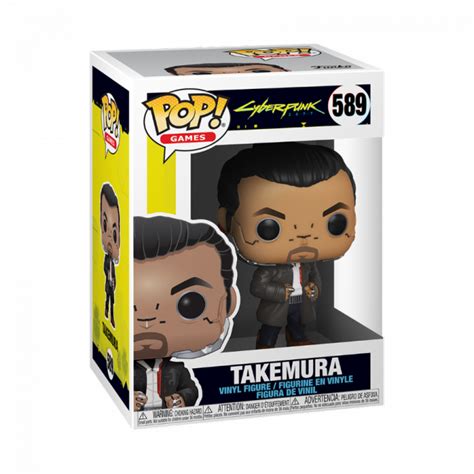 Фигурка Funko POP! Games: Cyberpunk 2077 - Takemura #589