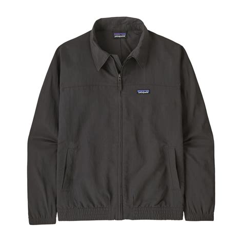 Patagonia Mens Isthmus Unlined Windbreaker Jacket Ink Black