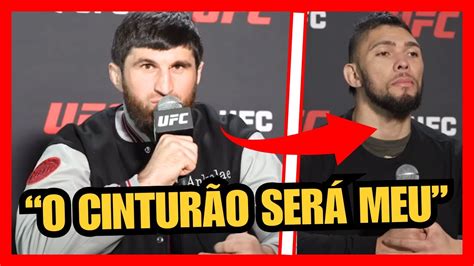 ANKALAEV ESTÁ MUITO CONFIANTE NA VITÓRIA SOBRE JOHNNY WALKER DUBLADO