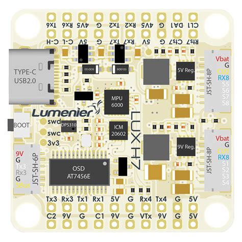 LUX H7 HD Flight Controller | Buy LUX H7 Flight Controller in Australia