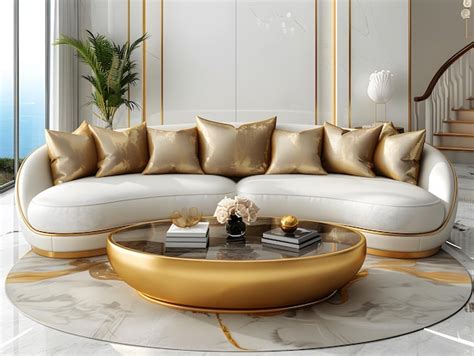 Premium Photo | Luxury sofa luxury interiors furniture on modern luxury