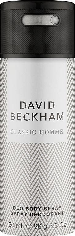 David Beckham Classic Homme Deodorant Spray Makeup Uk