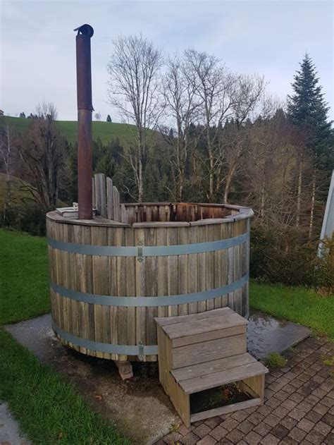 Hot Pot Badefass mit Holzofen Gebraucht in Malters für CHF nur Abholung auf Ricardo kaufen