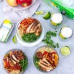 Chicken Fajita Quinoa Bowls Inquiring Chef