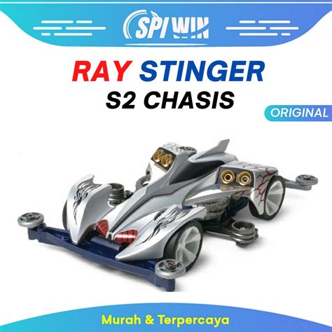 Jual Tamiya Mini 4wd Ray Stinger Premium Super 2 Chassis Shopee