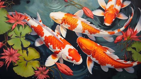 Premium Photo The Symbolism Of Koi Fish In Culture