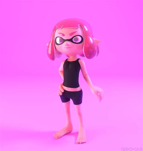 [blender] Inkling Girl By Xflame The Foxx On Deviantart