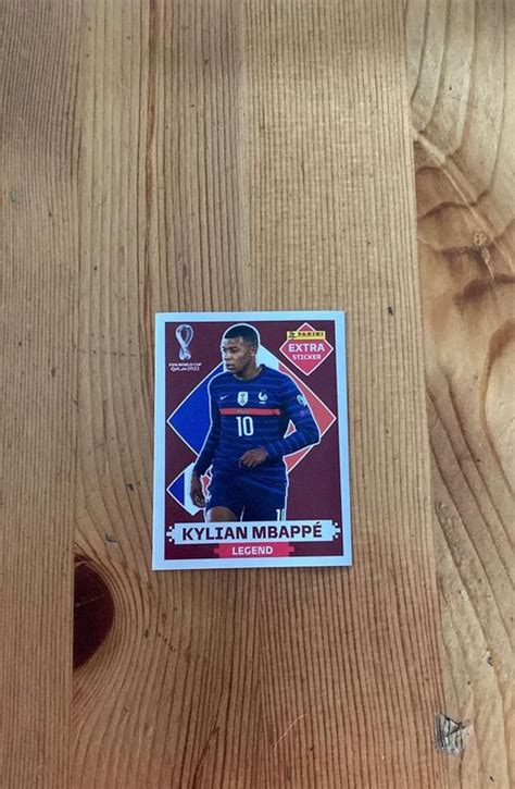 Panini EXTRA Sticker WM 2022 Qatar KYLIAN MBAPPÉ Acheter sur Ricardo