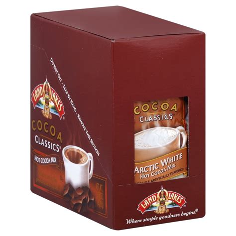 Amazon Land O Lakes Cocoa Classics Arctic White Hot Cocoa Mix Ounce Packets Pack