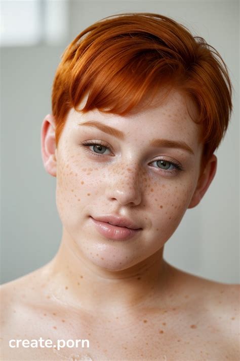 Freckles Fat Very Short Hair Ai Porn