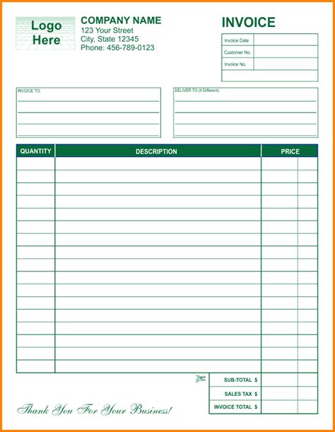 Bill Format In Excel | Example Calendar Printable