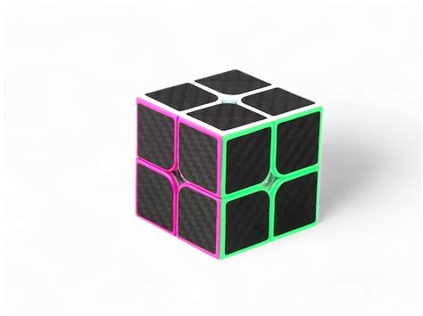 Premium Photo | A cube made of cubes with different colors and shapes ...