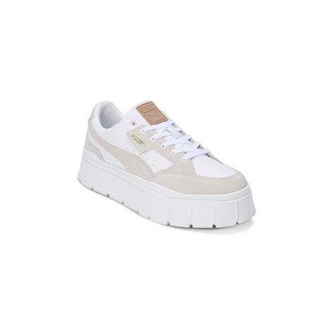 Buy Puma Mayze Stack Cord Women White Sneakers Online