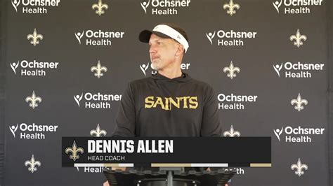 Dennis Allen Recaps Day 12 At Saints Training Camp 2024