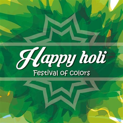 Premium Vector Happy Holi Design