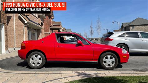 Welcome To My 29 Year Old Honda 1993 Civic Cr X Del Sol Si Youtube