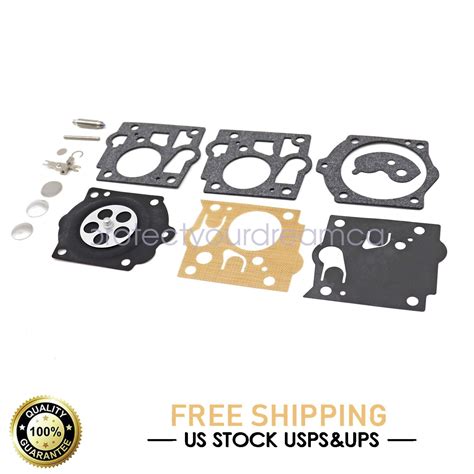 Carburetor Carb Repair Kit Fits For Mcculloch Mac Promac 700 8200 Pm