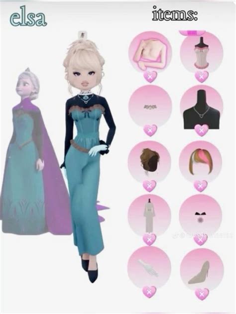 Princess Elsa Dti Dress To Impress En 2024 S Habiller Dresser