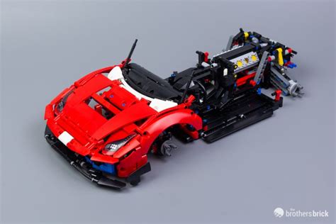 LEGO Technic 42125 Ferrari 488 GTE AF Corse 51 Review 34 The