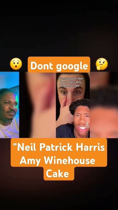 google neil patrick harris amy winehouse cake bizarre youtube