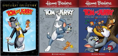 Tom And Jerry Spotlight Collection Complete Volumes New Dvd