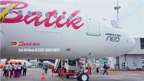 Video Fasilitas Pesawat Airbus A320 200 Neo Milik Batik Air Sijori Kepri