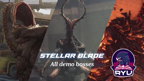 Stellar Blade Demo All Bosses No Damage Re Upload YouTube