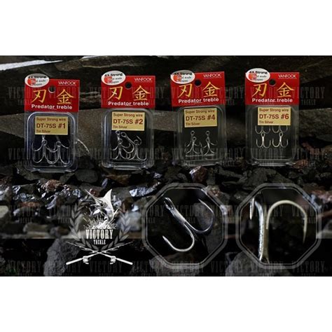 Jual Kail Pancing Vanfook Dt Treble Hook X Strong Shopee Indonesia