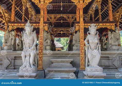sculpture  tampak siring bali indonesia stock image image
