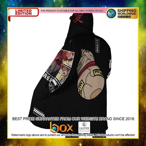 HOT Gaara Naruto Dream Hooded Cloak Coat Express Your Unique Style With BoxBoxShirt