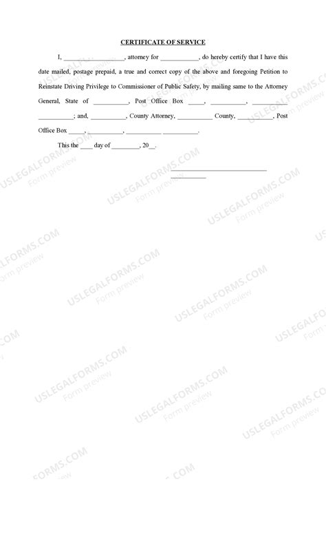 Petition to Reduce Period of Suspension of Drivers License - Suspended