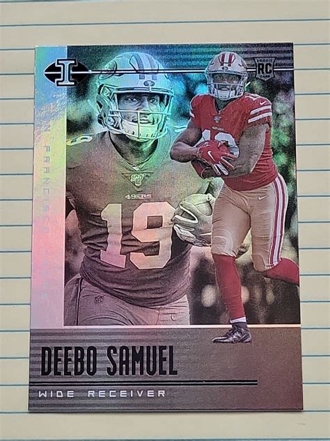 Panini Illusions Deebo Samuel Rc For Sale Online Ebay