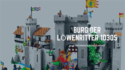 Neues Set Lego Burg Der L Wenritter Brick Blog