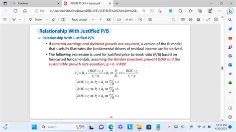 Justified P B Roe G Re G Cfa Esg Frm Cpa