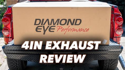 4in Exhaust Install And Review Diamond Eye 5 9 Cummins Youtube