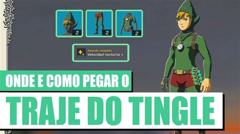 Zelda Tears Of The Kingdom Como Pegar O Traje Do Tingle Youtube