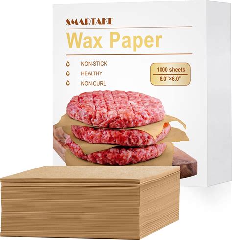 Restaurant Grade Hamburger Patty Paper 1000 Pack