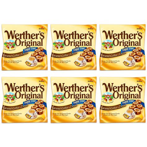 Werthers Caramelos Duros Originales Sin Az Car Onzas Paquete De